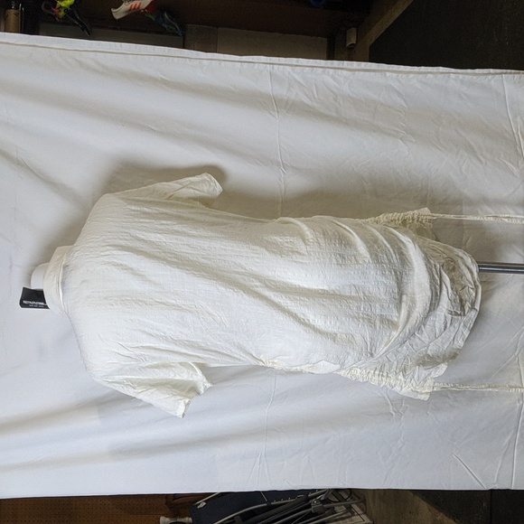 White adjustable button up dress - Picture 4 of 4